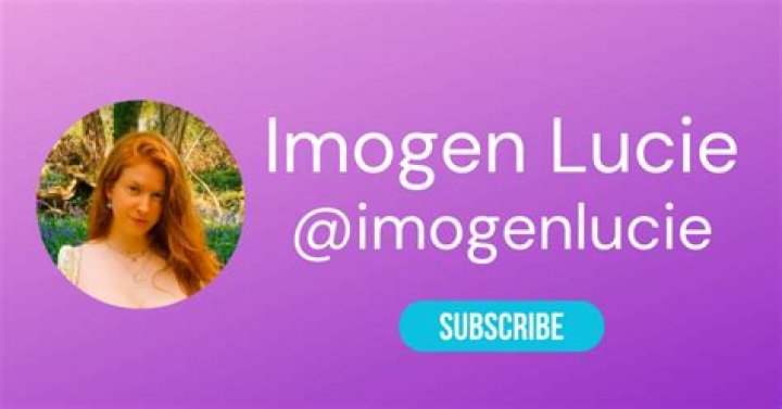 Imogen Lucie OnlyFans: A Comprehensive Guide to Her Rise, Content, and Influence